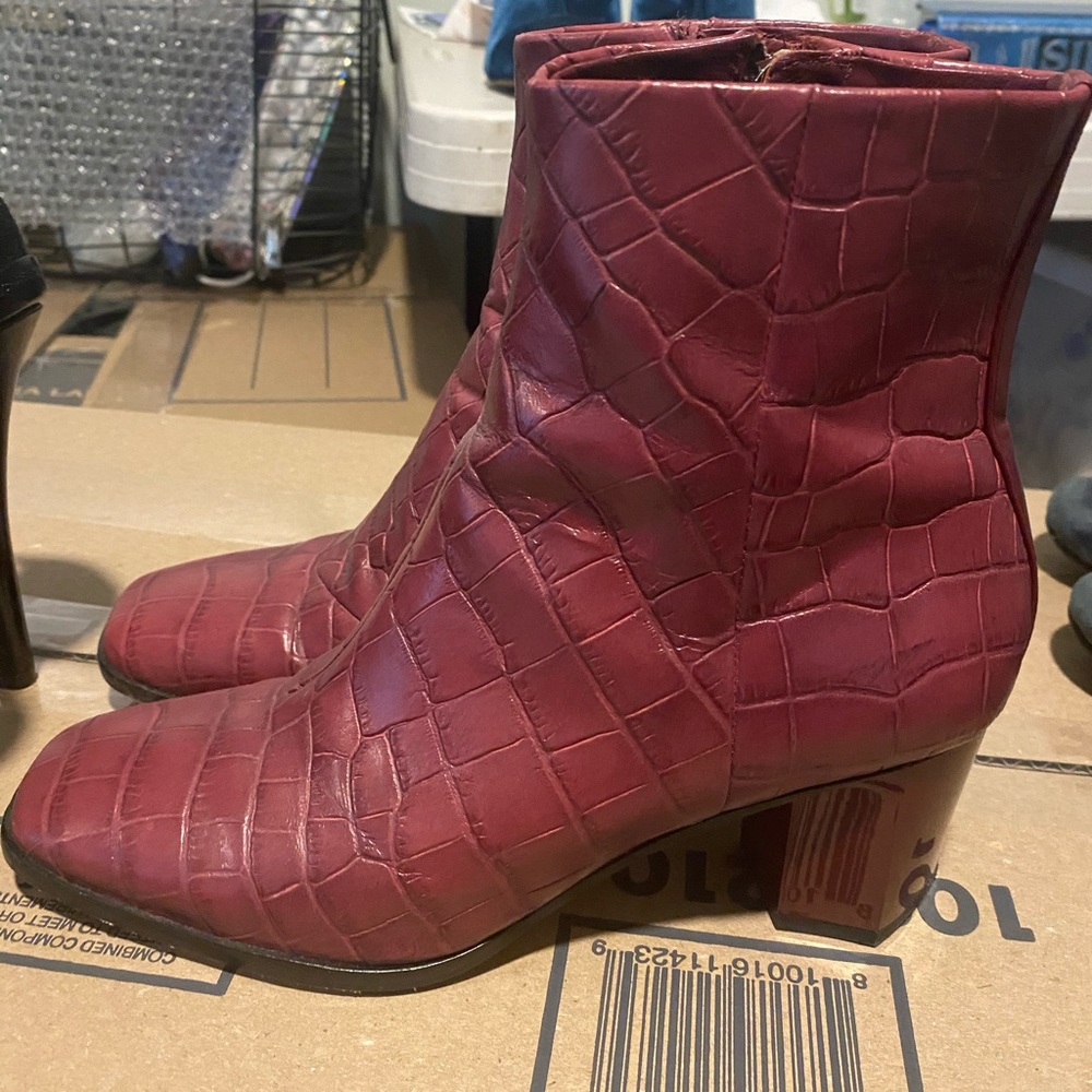 DVF heeled bootie